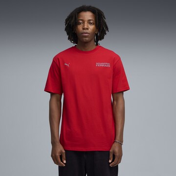 PUMA Functioneel shirt 'Scuderia Ferrari' in Rood: voorkant