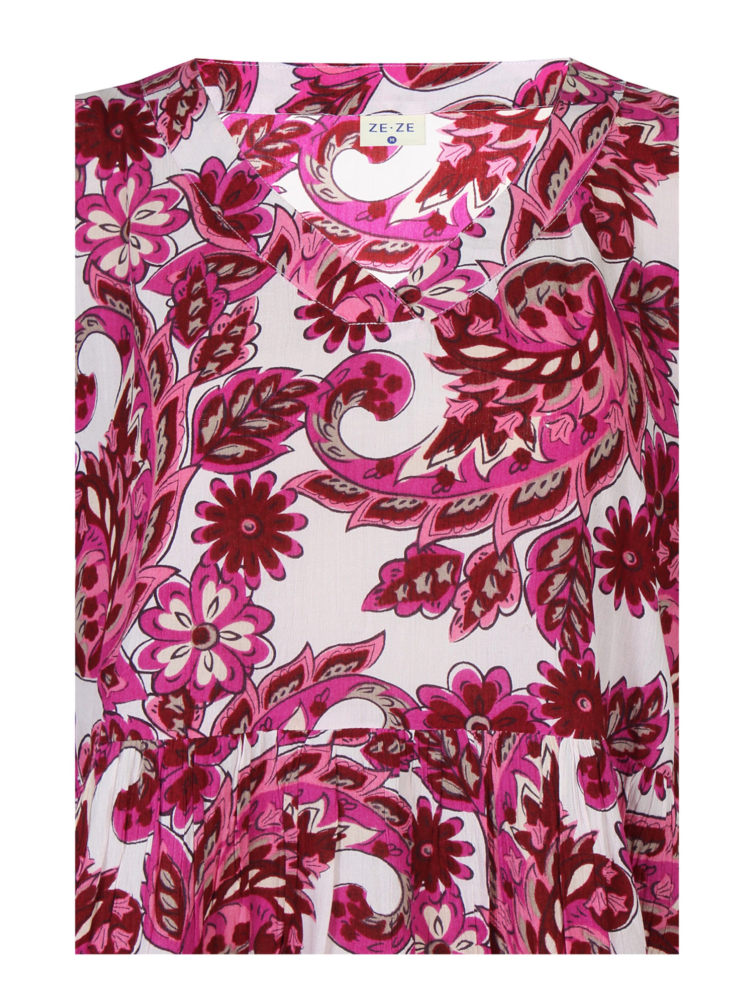 Robe 'Doma 024' ze-ze en rose