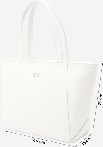 Calvin Klein Μεγάλη τσάντα 'Daily' σε λευκό