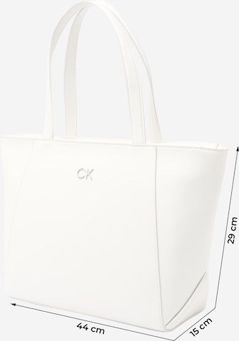 Calvin Klein Shoppingväska 'Daily' i vit