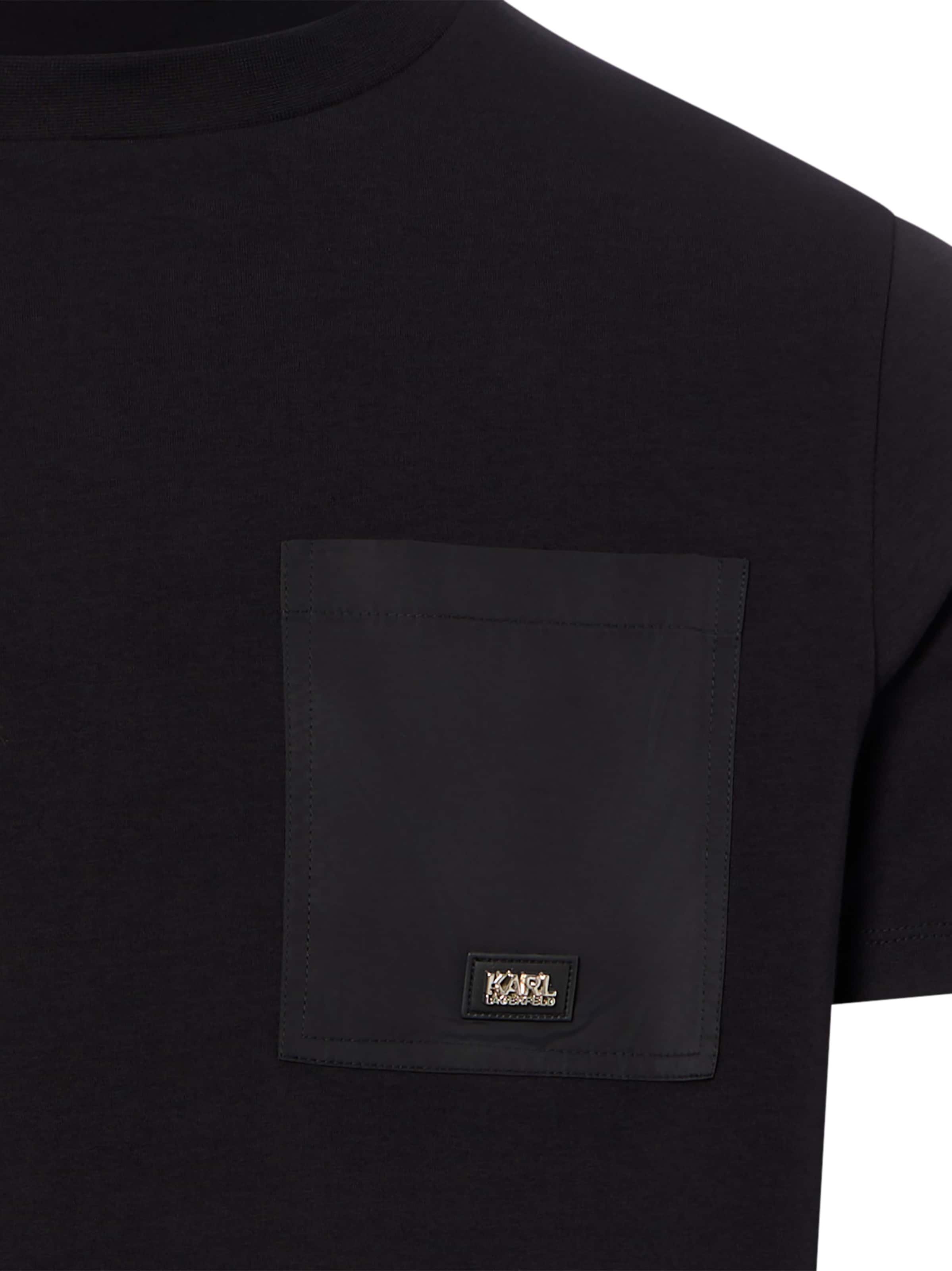 Karl Lagerfeld Shirt in Schwarz