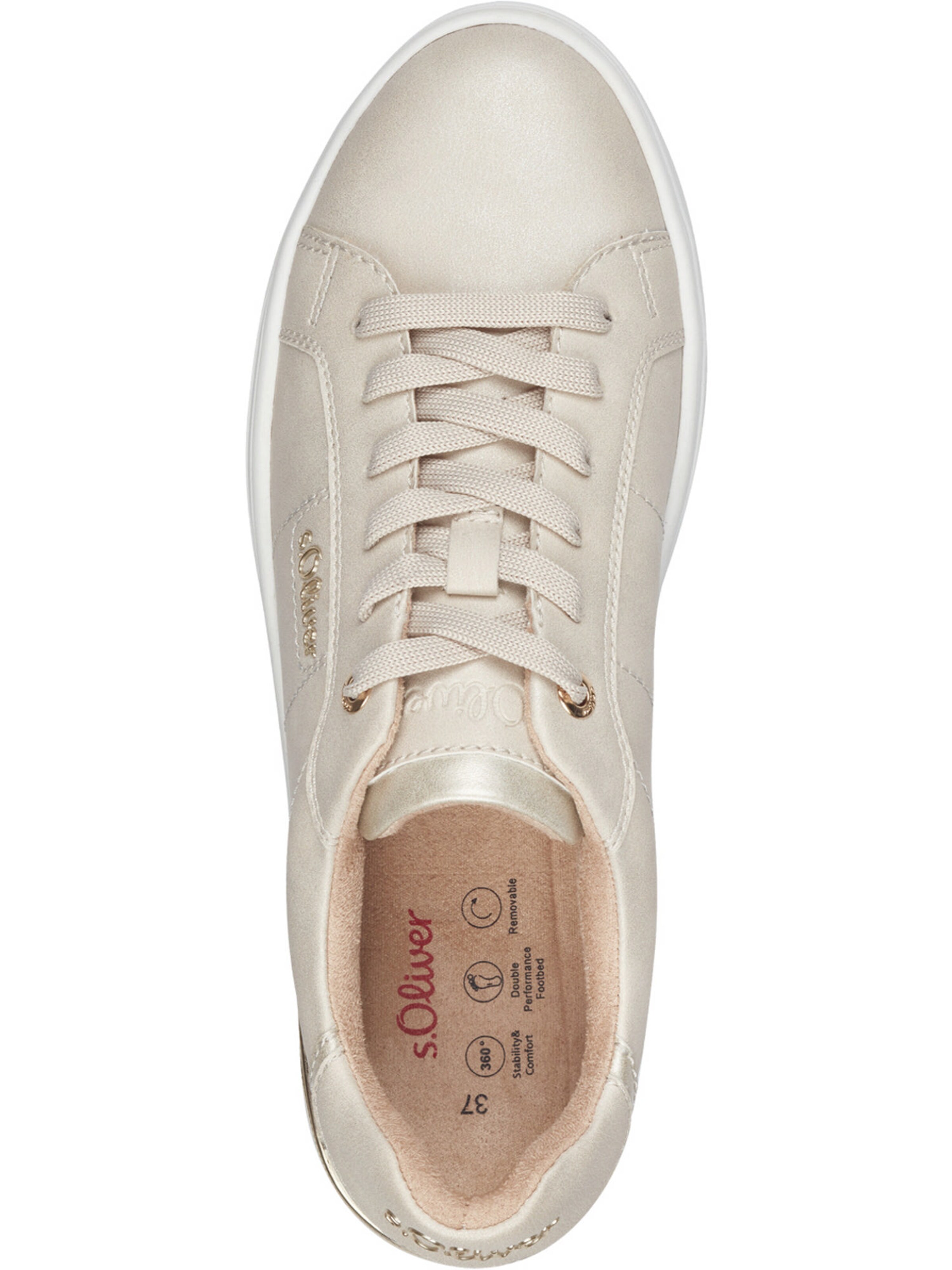 s.Oliver Sneaker in Beige