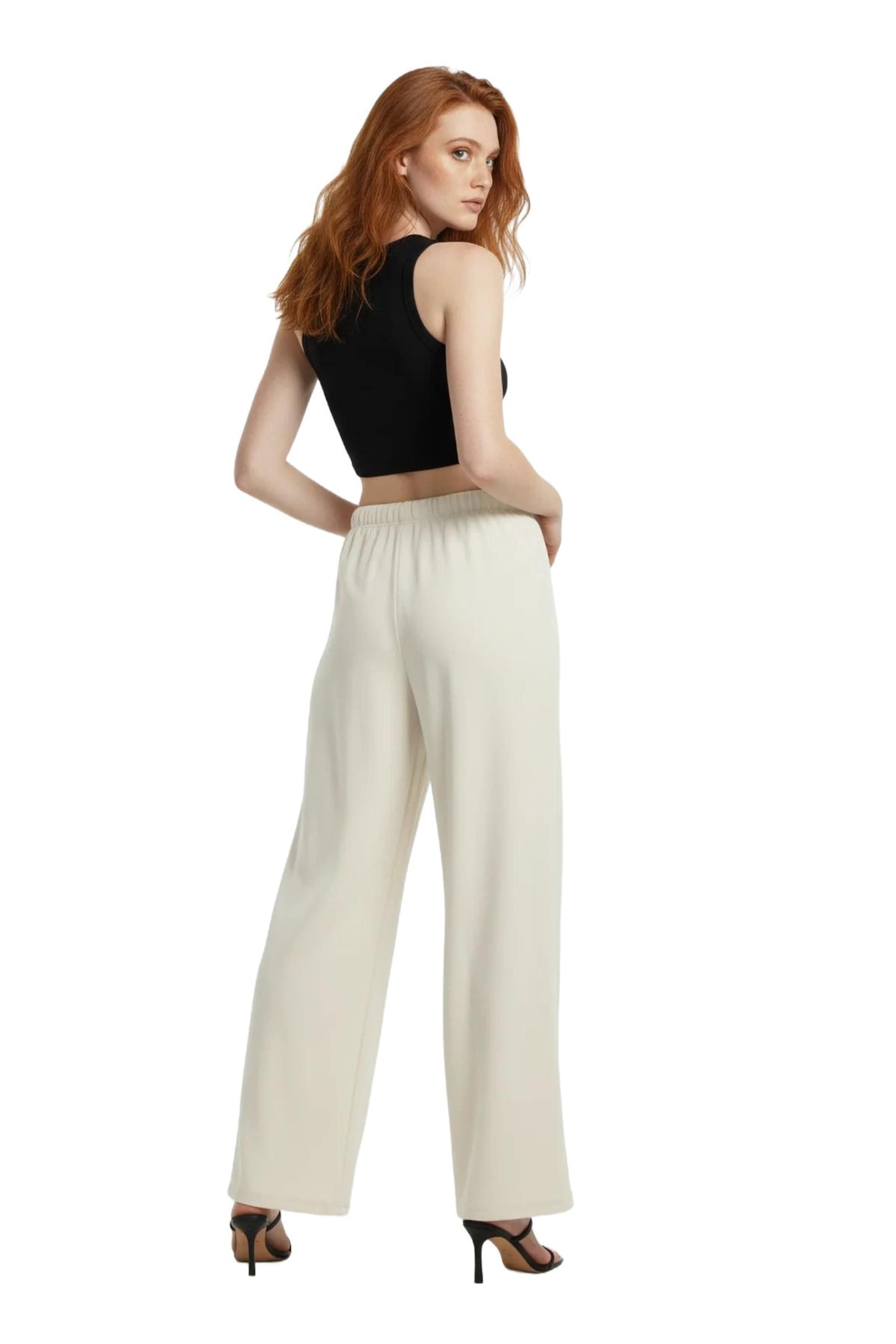 Wide Leg Pantalon No Matter What en beige