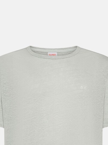 Maglietta 'T-SHIRT JERSEY LINEN S/S' di SUN68 in grigio