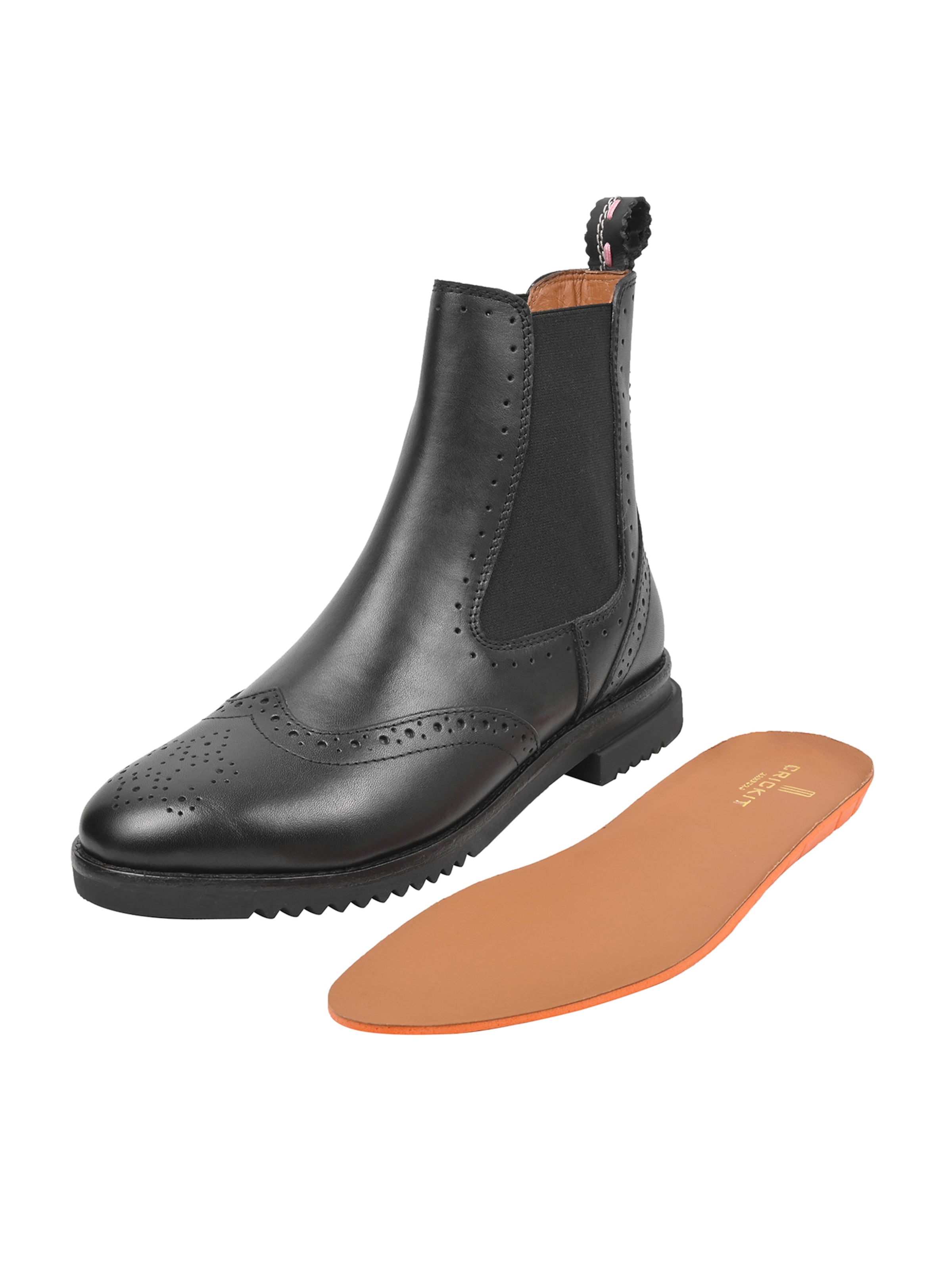 Crickit Chelsea boots ' UDINE ' in Zwart