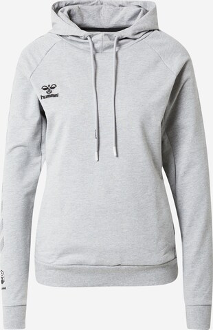 Sweat de sport Hummel en gris : devant