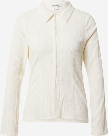 Monki Blouse in White: front