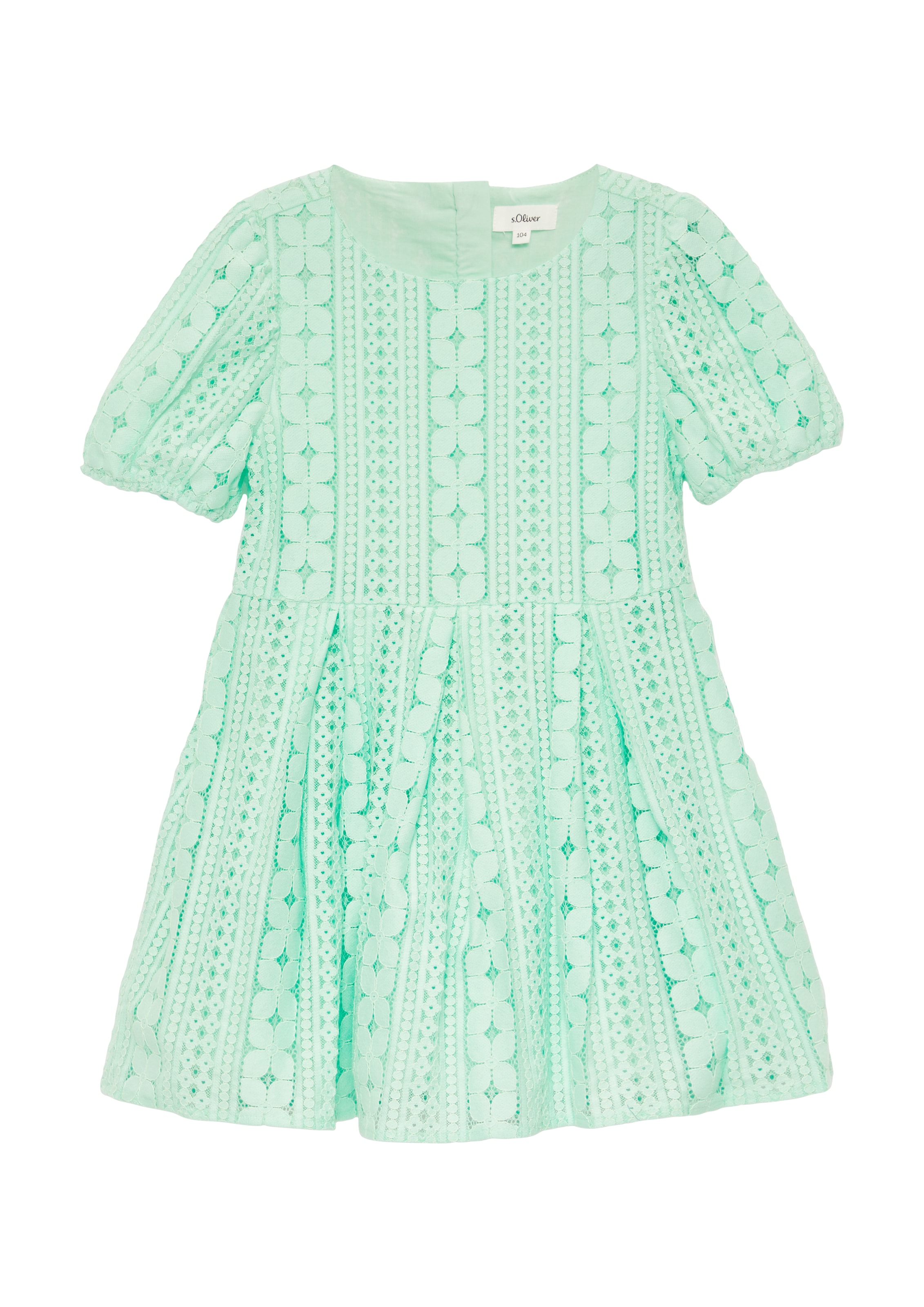 s.Oliver Φόρεμα σε πράσινο: μπροστά