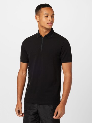 Tricou de la Hackett London pe negru: față