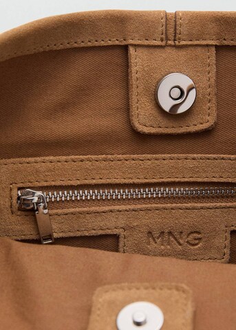 MANGO Tasche 'Hft Carnaby' in Braun