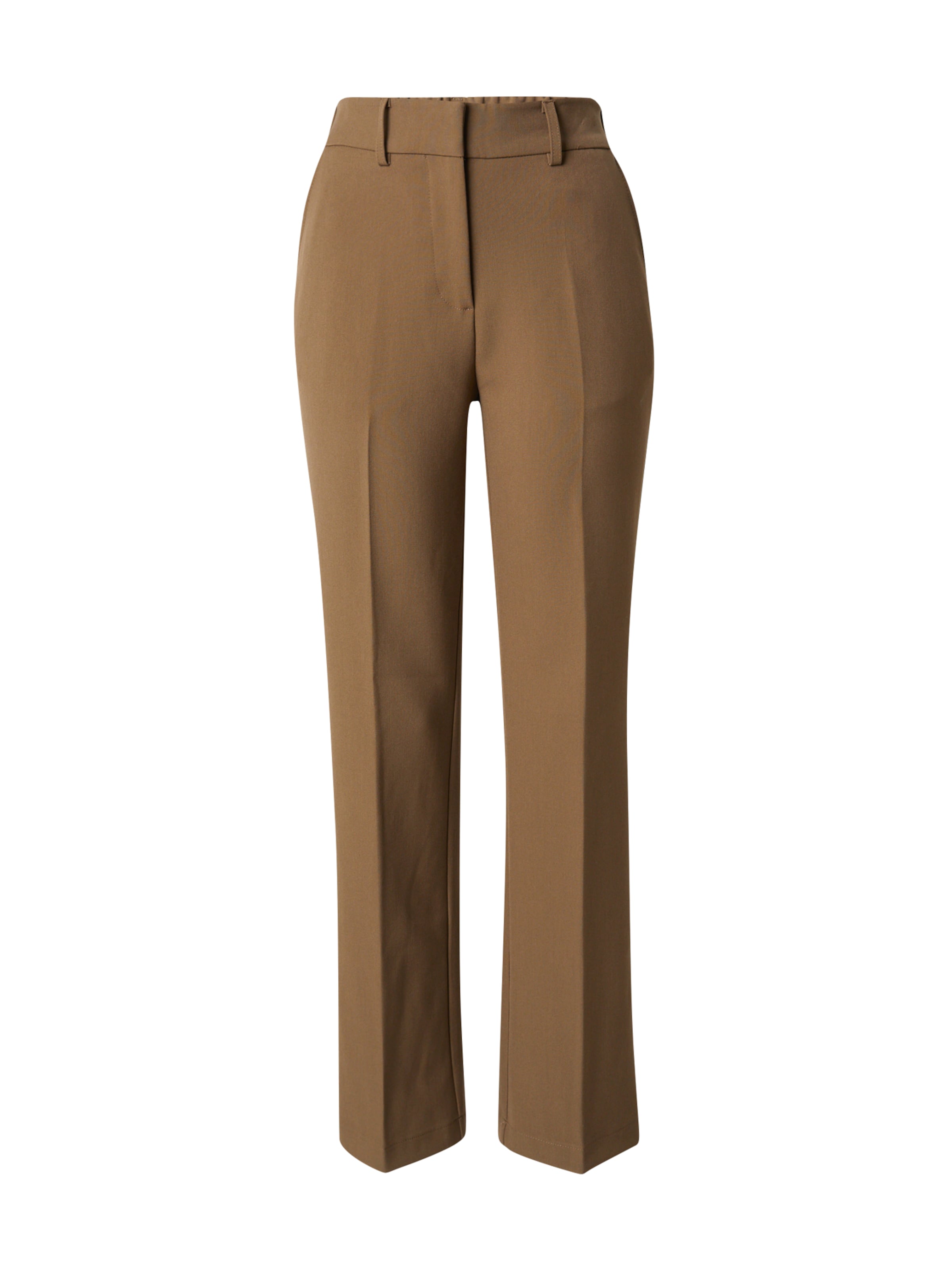 Pantalon 'YASLIKKA' YAS en marron : devant