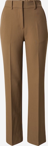 Pantalon 'YASLIKKA' YAS en marron : devant