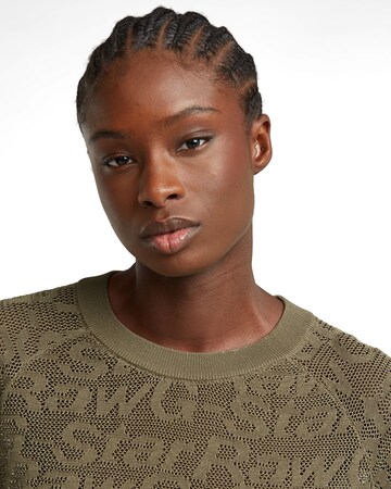 Pull-over 'Pointelle' G-STAR en vert
