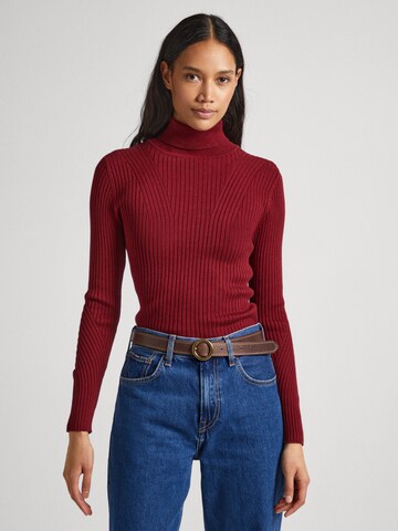 Pull-over 'DALIA' Pepe Jeans en rouge : devant