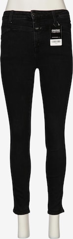 Closed Jeans 27 in Schwarz: Vorderseite