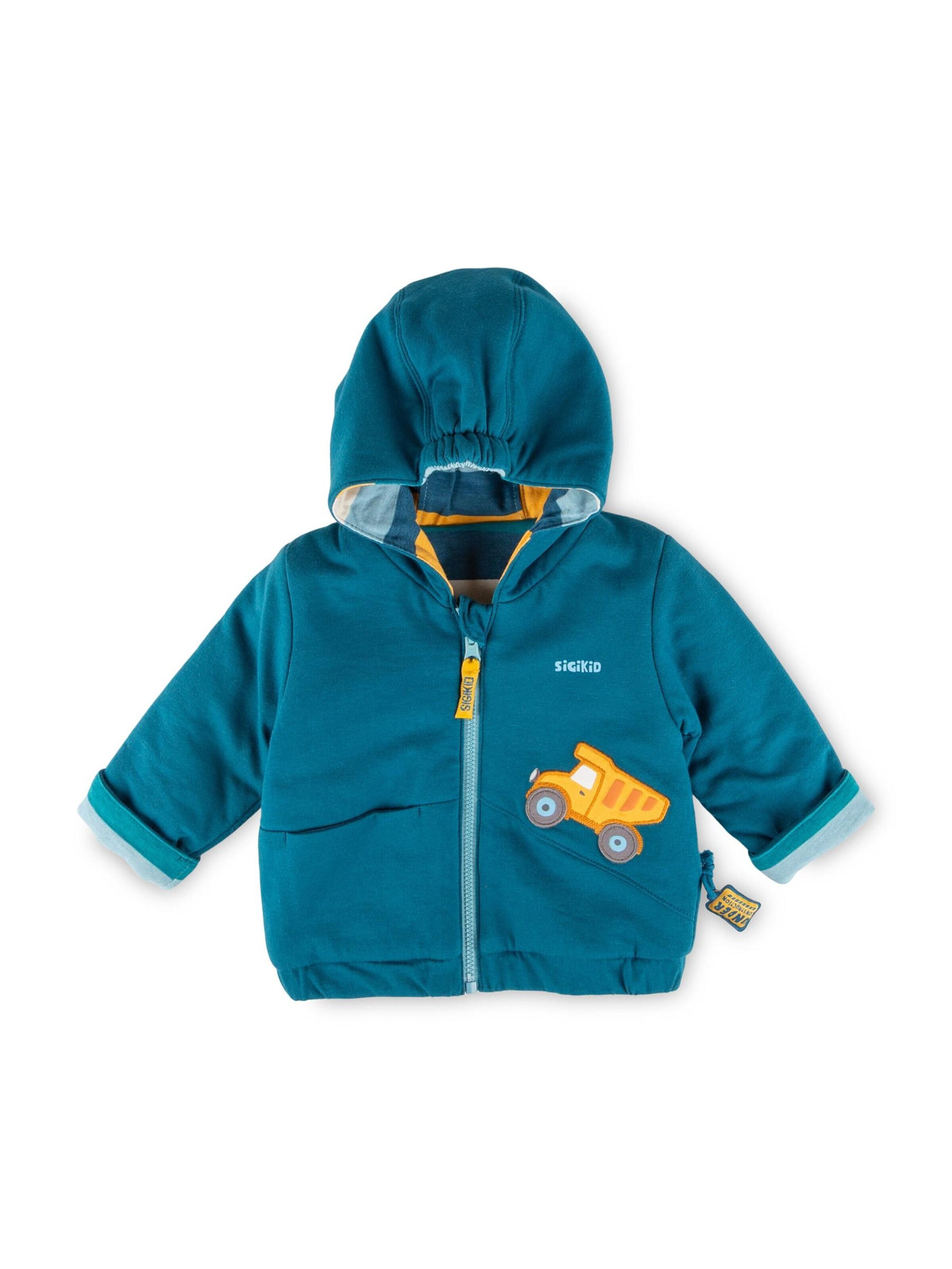 SIGIKID Übergangsjacke 'Wendejacke wattiert Blue & Bright'‌‌‌ in Grün