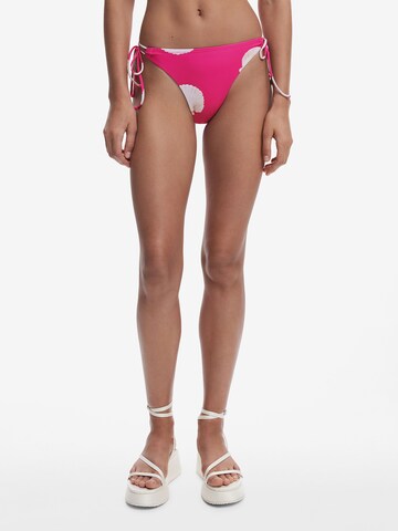 Desigual Bikini bottom in Pink: front