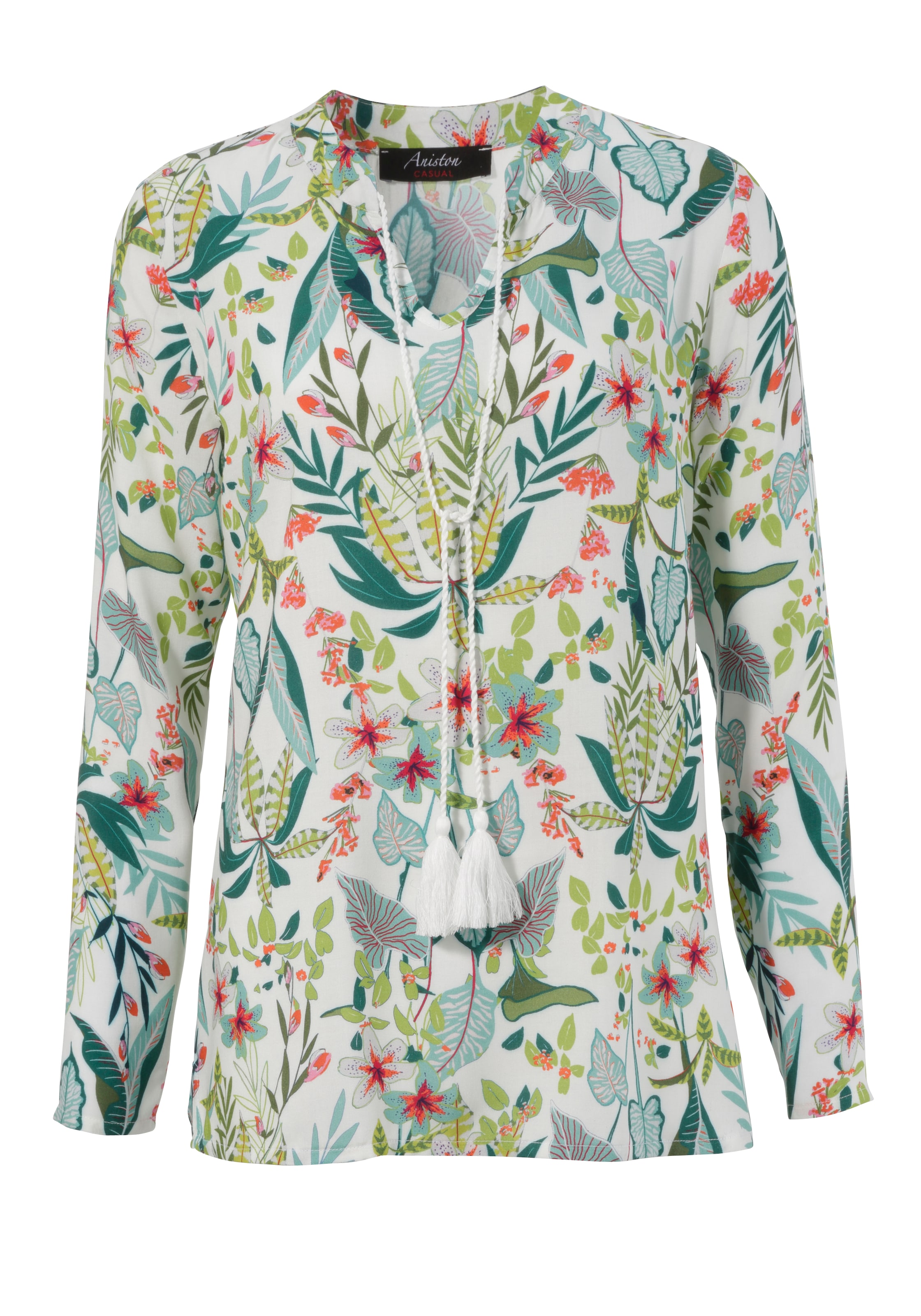 Aniston CASUAL Bluse in Mischfarben: Vorderseite