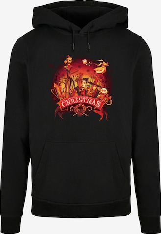 Sweat-shirt 'The Nightmare Before Christmas - Scary Christmas' ABSOLUTE CULT en noir : devant