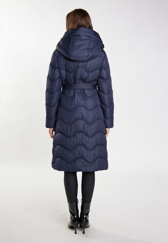 faina Winter Coat in Blue