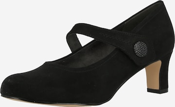 JANA Czółenka w kolorze czarny: przód