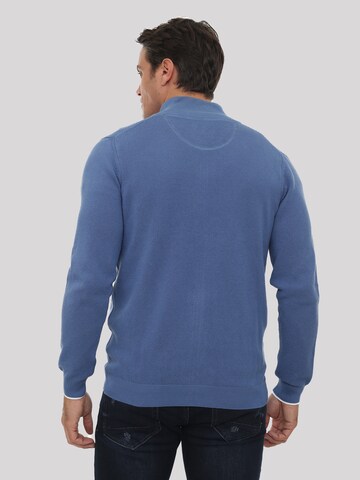 Sir Raymond Tailor Knit Cardigan 'Mass' in Blue