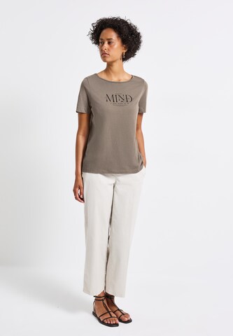STREET ONE Shirt in Brown