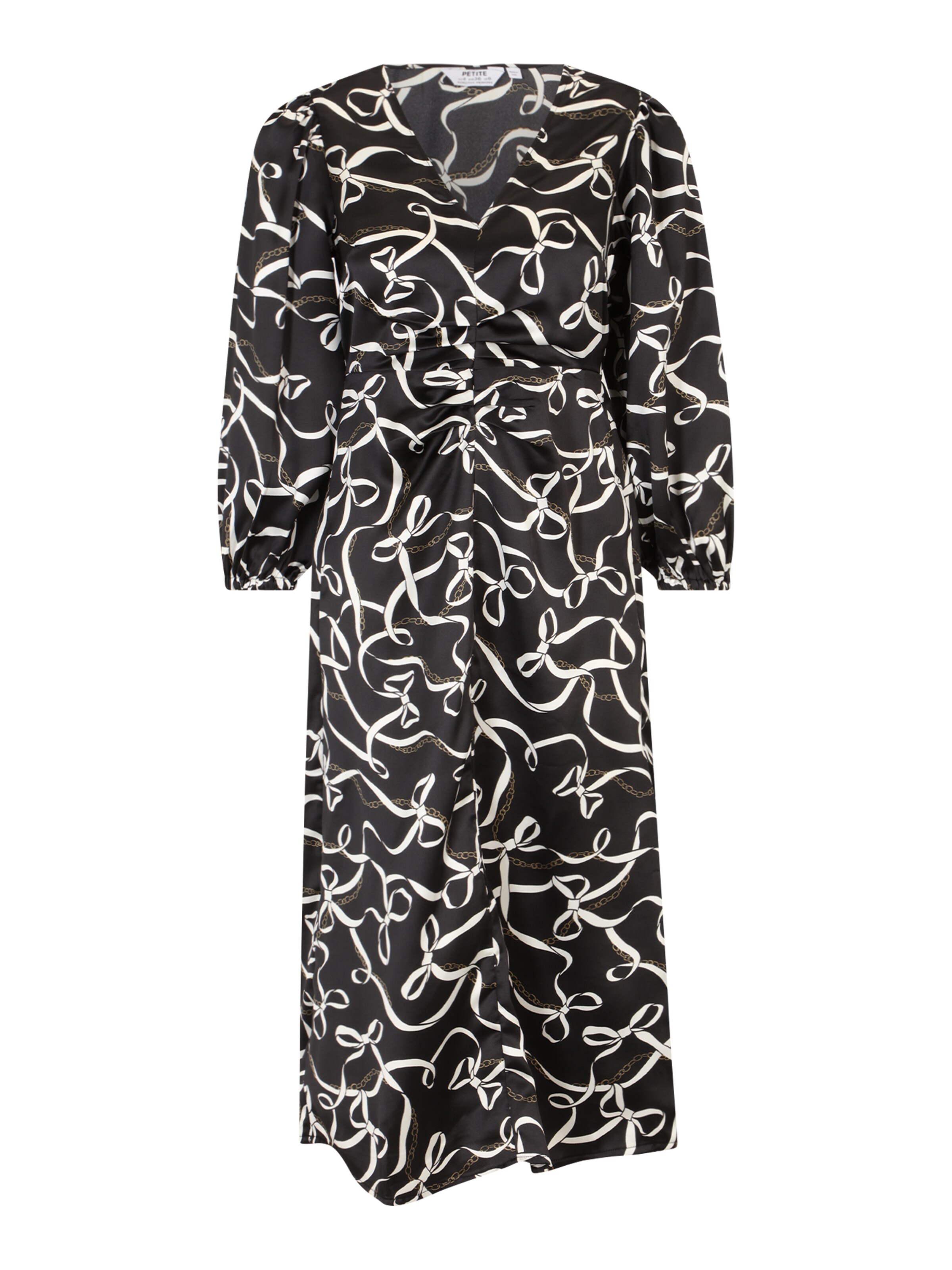 Dorothy Perkins Petite Kleit, värv must: eest vaates