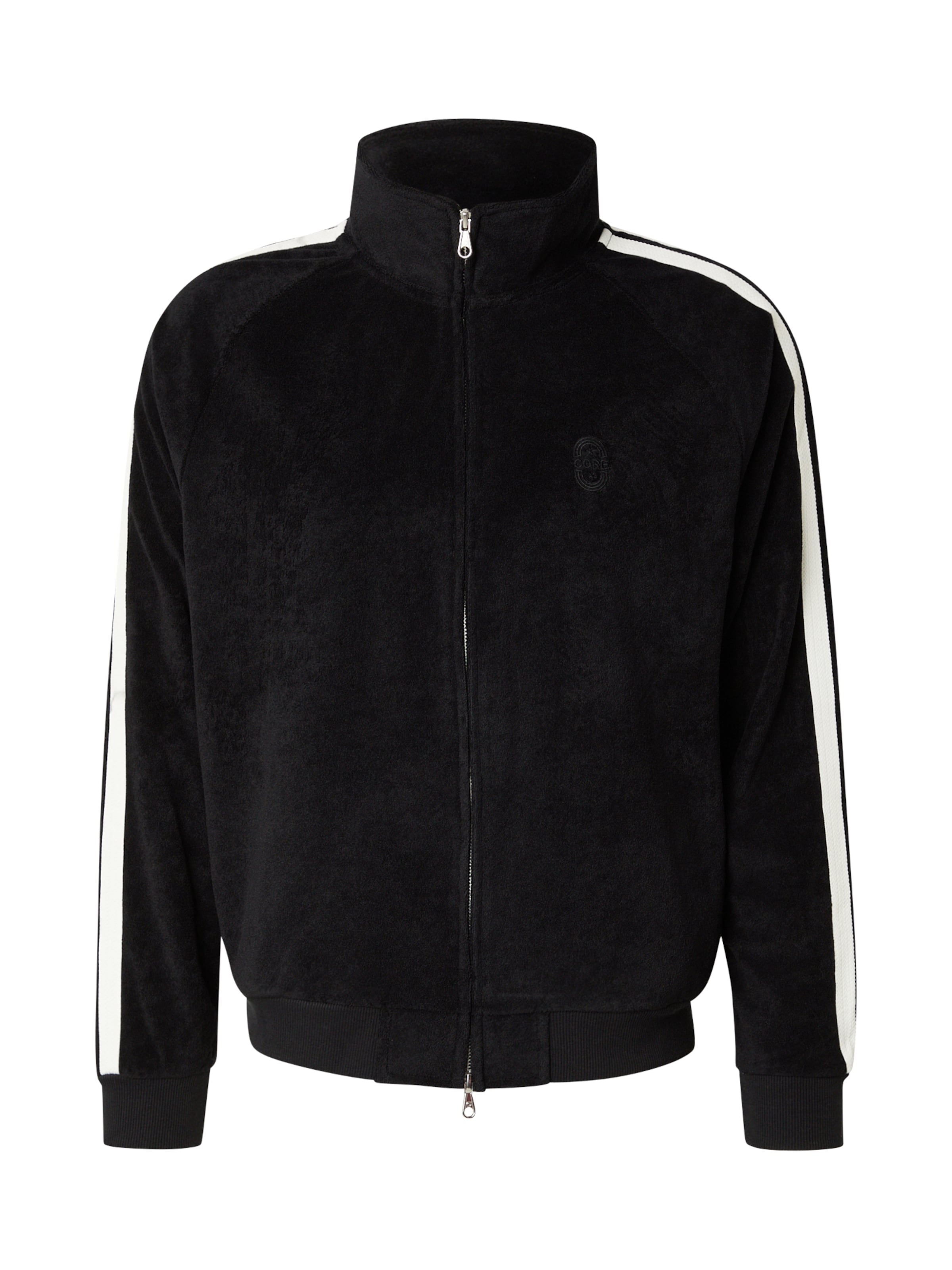 JACK & JONES Jacke 'JCOATHLETICO' in Schwarz: Vorderseite