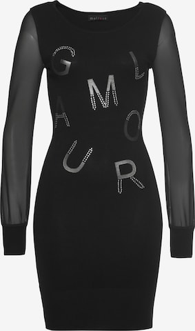 MELROSE Dress 'Melrose' in Black: front