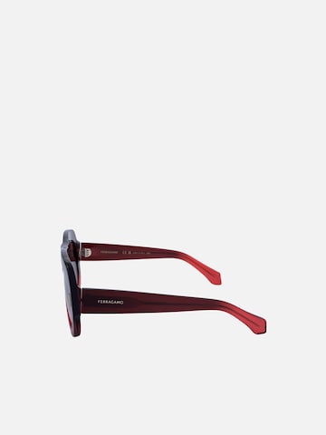FERRAGAMO Zonnebril 'SF2029SE' in Rood