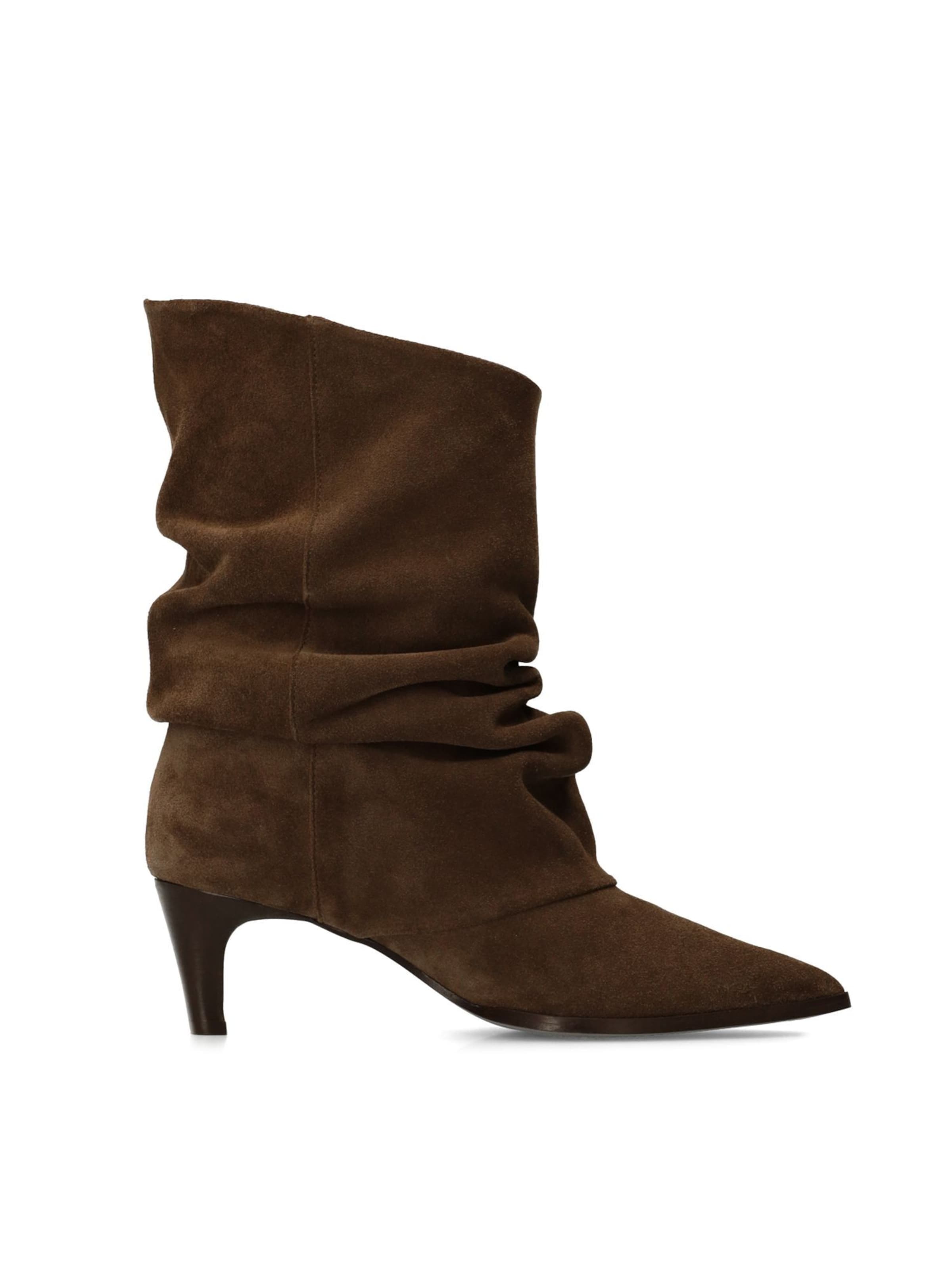 MANFIELD Stiefelette in Braun