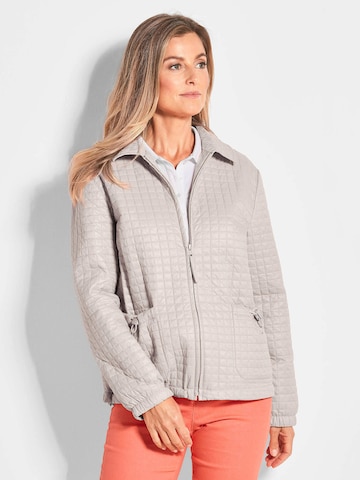 Goldner Jacke in Grau: Vorderseite