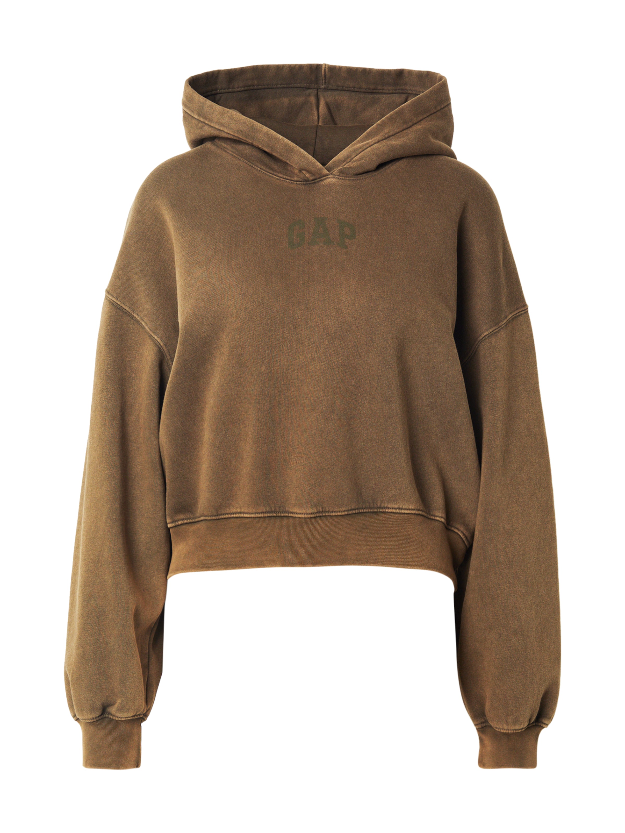 GAP Sweatshirt in Bruin: voorkant