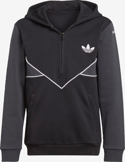 ADIDAS ORIGINALS Sweatshirt 'Adicolor ' in dunkelgrau / schwarz / weiß, Produktansicht
