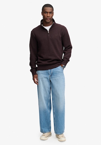 Sweat-shirt 'Essential Serif' Superdry & Co en rouge
