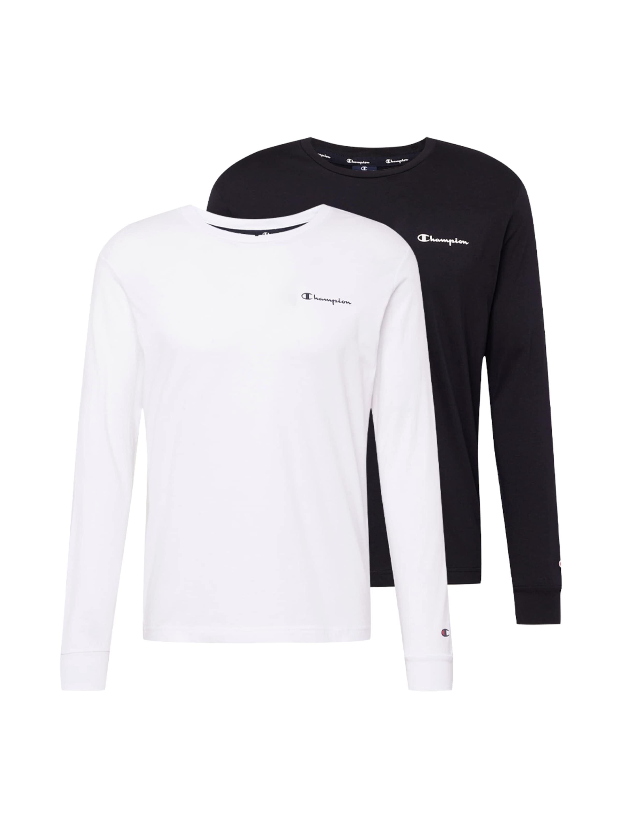 Tricou de la Champion Authentic Athletic Apparel pe negru: față