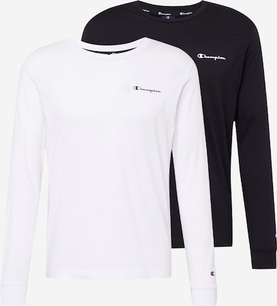 Champion Authentic Athletic Apparel Shirt in schwarz / weiß, Produktansicht