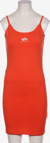 ALPHA INDUSTRIES Kleid XS in Orange: Vorderseite