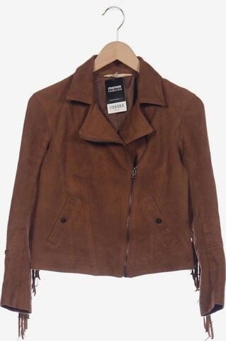 HOLLISTER Jacket & Coat in S in Brown: front