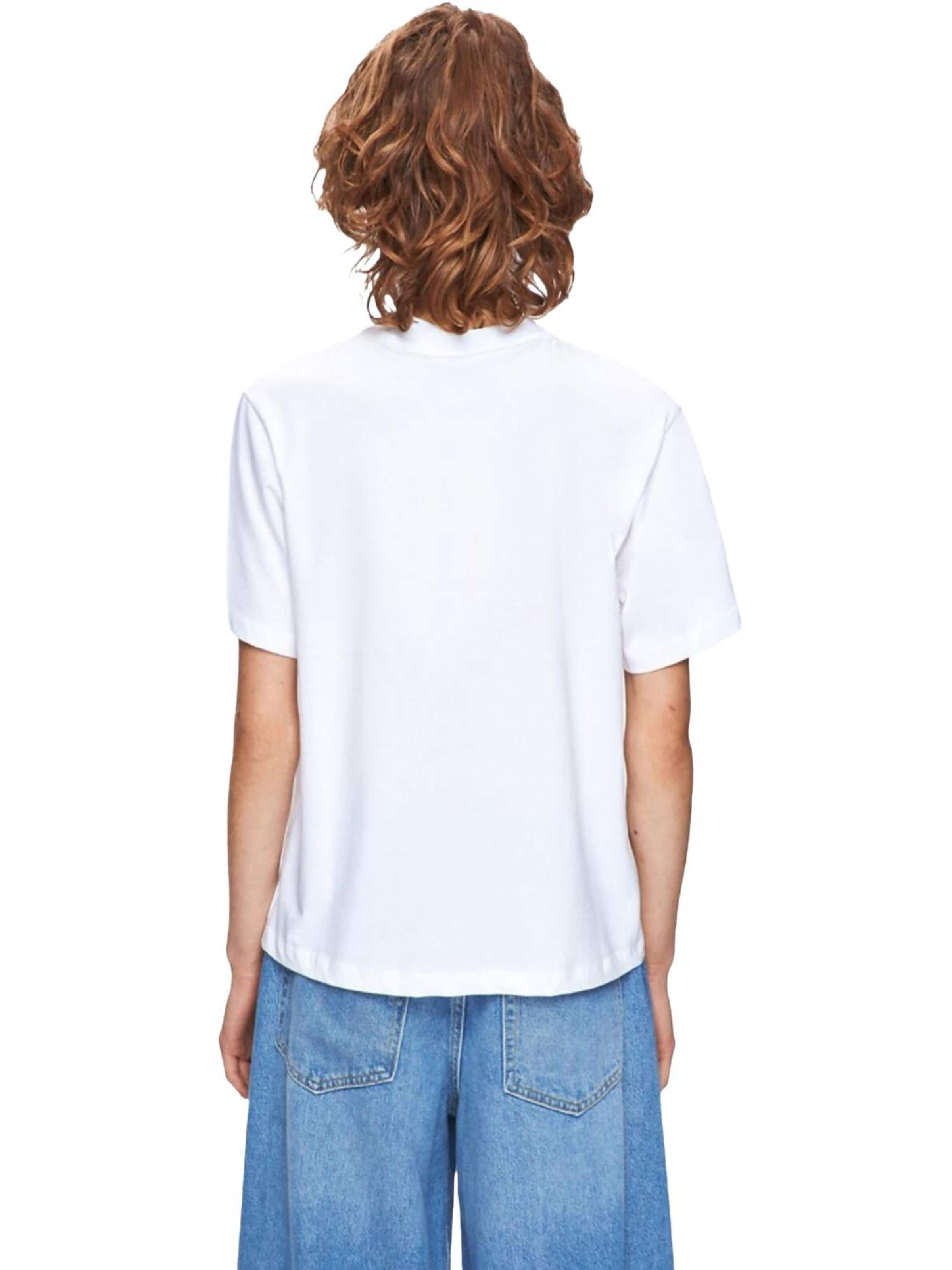 LTB Jeans Shirt 'Printed T-Shirt' in Wit