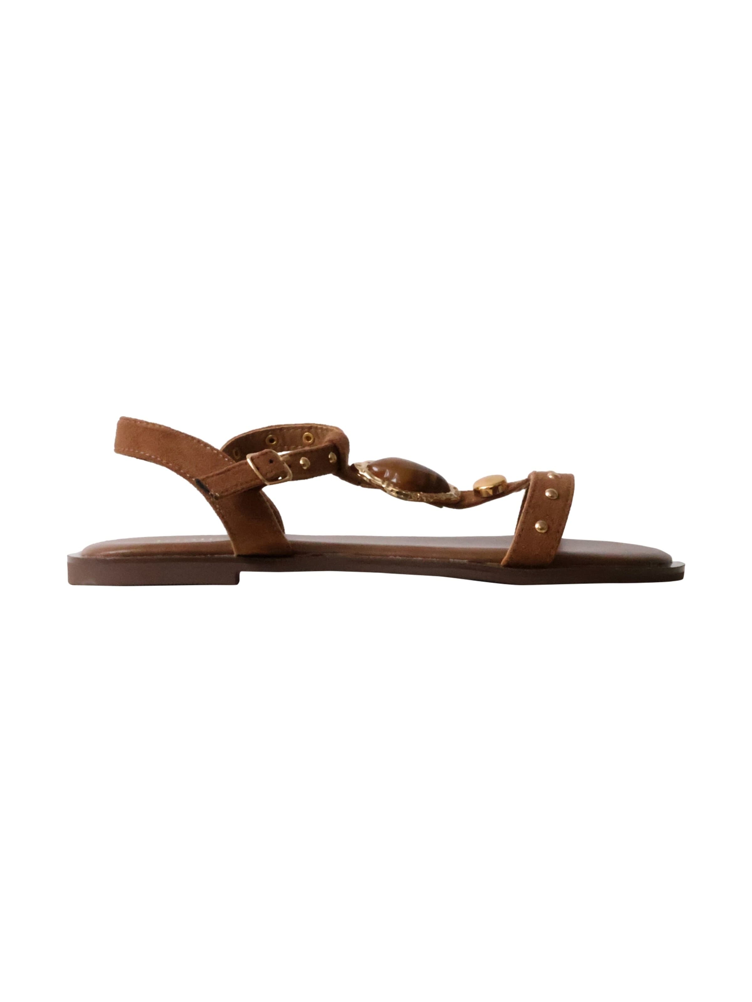 Super Mode - Sandalias 'Joalice Riemchensandalen' en marrón