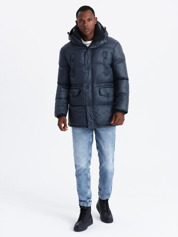 Ombre Winter jacket in Blue