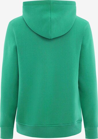 Zwillingsherz Sweatshirt 'Delinda' in Groen