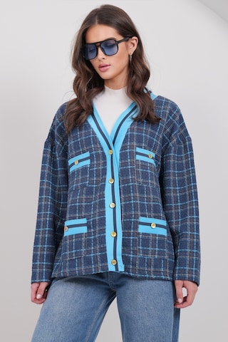 Veste mi-saison Trend Alaçatı Stili en bleu : devant