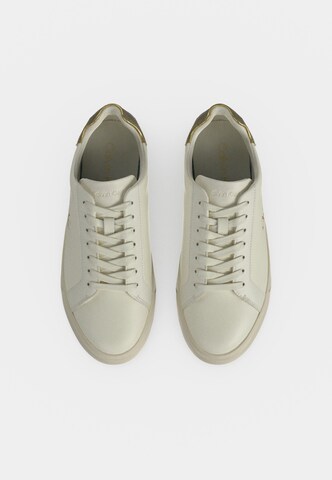 Baskets basses Calvin Klein en blanc : au dessus