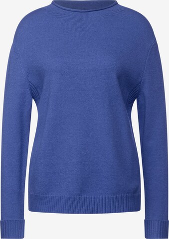 STREET ONE Sweater in Blue: front