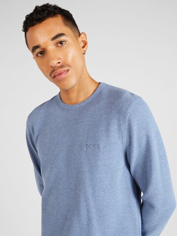 BOSS Sweater 'Tempesto' in Blue