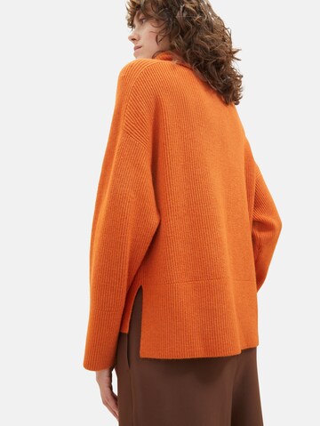 TOM TAILOR Sweter w kolorze pomarańczowy