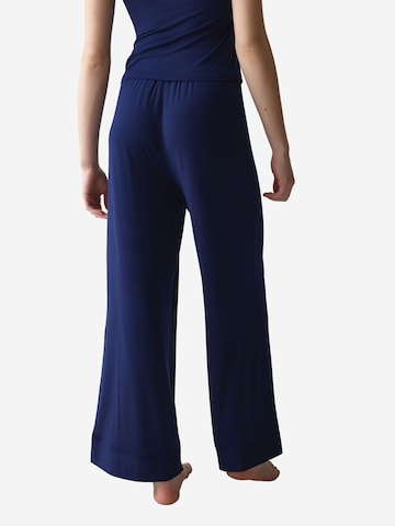 Pantalon de pyjama ' Red Label Amourette ' TRIUMPH en bleu